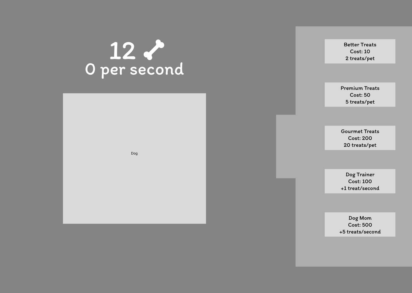 Improved lo-fi wireframe — refined layout and spacing